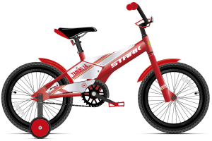 Велосипед, размер колеса 14", "Stark'21 Tanuki Boy", красный/белый