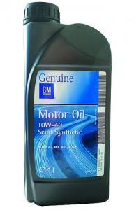 Масло моторное GM (Opel) 10W40 API SL/CF полусинтетика 1л.