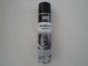 Полироль пластика "ВВF" Кофе 300мл. (аэрозоль)