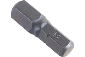 Бита 1/4" шестигранная Н8 25мм OMBRA