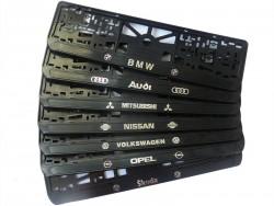 Рамка номерного знака (двойная) с защелкой