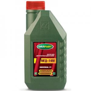 Масло моторное OIL RIGHT МОТО-2Т 1л.   (для 2-х такт. двигателей) соотношение 1:50