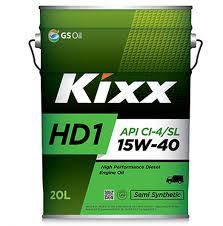 Масло моторное GS-OIL KIXX HD1 10W40 API CI-4 4л