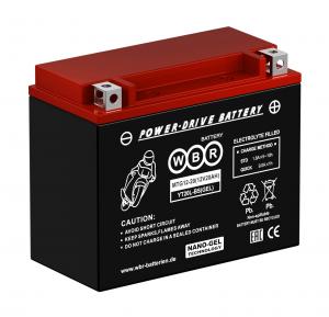 Аккумулятор WBR мото SMT12-20 12В 20 Aч (205*87*162)