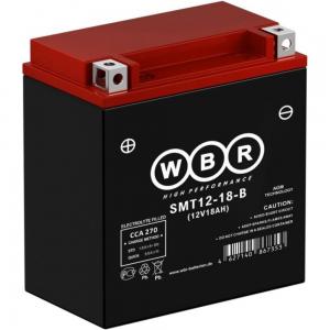 Аккумулятор WBR мото SMT12-18-B 12В 18 Aч (150*87*161)