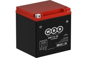 Аккумулятор WBR мото MT/SMT12-30 MF 12В 30 Aч (166*126*173)