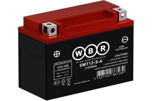 Аккумулятор WBR мото MT/IMT12-9 MF 12В 9 Aч (150*87*105)