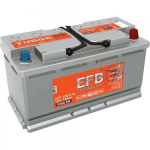 Аккумулятор TUBOR EFB 100 Ач заряжен