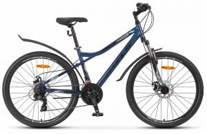 Велосипед, размер колеса 26", "Stels Navigator" 510 MD, 18 ск, рама 16", горный,темно-синий