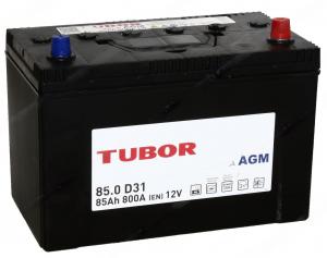 Аккумулятор TUBOR AGM 85 Ач R (азия)