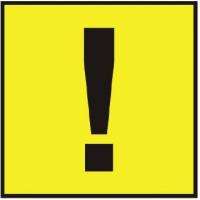 Наклейка "НАЧИНАЮЩИЙ ВОДИТЕЛЬ" "AutoStandart"