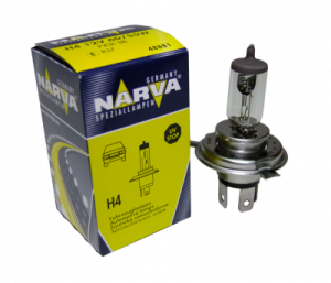 Лампа NARVA H4 12V 60/55W (P43t) (увелич. срок службы) Long Life