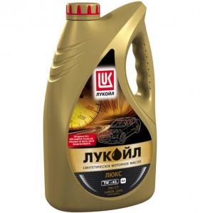 Масло моторное Лукойл-Люкс (синтетика) 5W40 API SN/CF 4л.