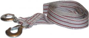 Трос буксировочный (авиационный капрон, 3500 кг.) 5 м. с крюками "РАСПРОДАЖА"