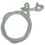 Трос буксировочный металл. 6 мм. (TС-006) ***