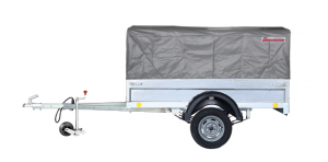 Прицеп автомобильный 821303 "Крепыш 2" (2000х1260) тент 0,75 оцинкованный