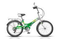 Велосипед, размер колеса 26", "Stels Pilot" 970 MD, 21 скорость, рама 19", складной, антрацитовый