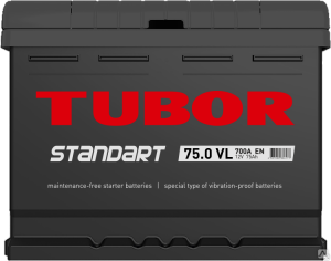 Аккумулятор TUBOR Standart 70 Ач R kamina