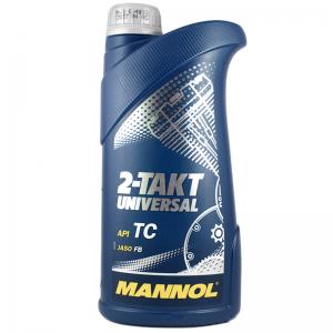 Масло моторное MANNOL MOTO 2-TAKT OUTBOARD UNIVERSAL TC-W2 1л. (для лодочных подвесных моторов)