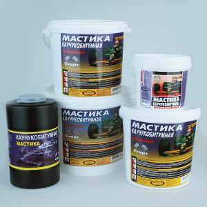 Мастика каучуко-битумная "Старт" 1,8л.