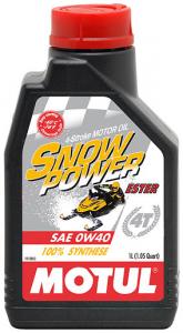 Масло моторное MOTUL Snowpower 4T 0W40 1л.