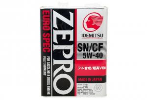 Масло моторное IDEMITSU Euro Spec F-S 5W40 API SP/CF 4л.