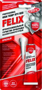 Герметик прокладка "FELIX" 32г (красный)
