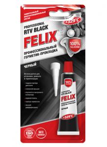 Герметик прокладка "FELIX" 85г (черный)