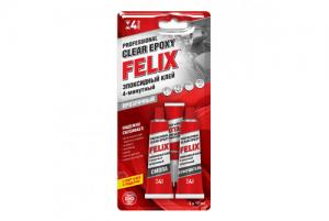 Клей эпоксидный FELIX 2х комп (прозрачный)