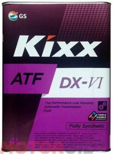 Масло трансмиссионное GS-OIL KIXX ATF Dexron VI для АКПП синтетика 4л