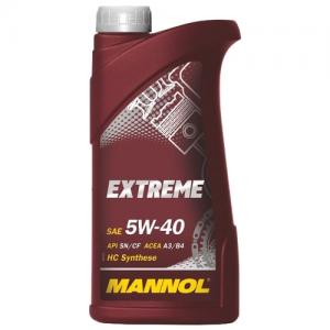Масло моторное MANNOL EXTREME 5W40 SN/CF синтетика 1л.