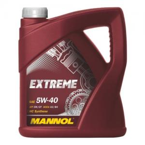 Масло моторное MANNOL EXTREME 5W40 SN/CF синтетика 4л.