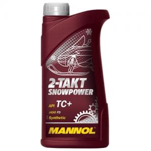Масло моторное MANNOL MOTO 2-TAKT Snowpower синтетика 1л.