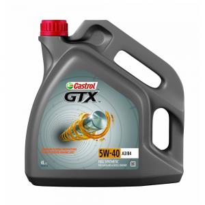 Масло моторное CASTROL GTХ A3/B4 5W40 API SM/CF синтетика 4л