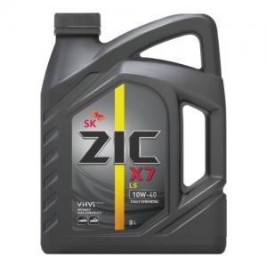 Масло моторное ZIC X7 LS 10W40 SM/CF синтетика 4л.