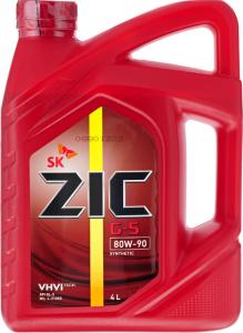 Масло трансмиссионное ZIC G-5 80W90 GL-5 4л