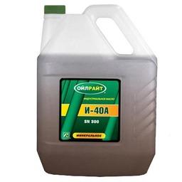 Масло веретенное OIL RIGHT И-40А 10л.