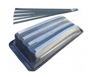 Накладки на дно саней 1900мм, 8мм х 50/80мм х 1700мм - 2/3шт