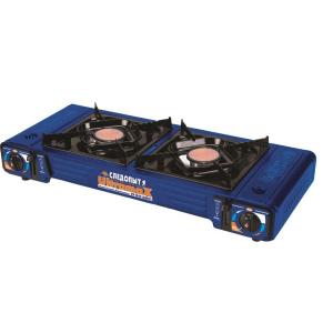 Плита газовая СЛЕДОПЫТ UltramaX двойная с переходником