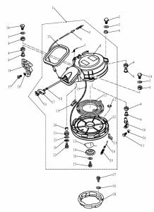 Соединительный стержень собачки стартера T40-05110006