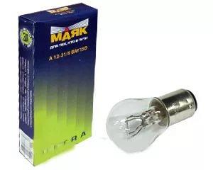 Лампа МАЯК 12V 1,2W (с патроном) панели приборов