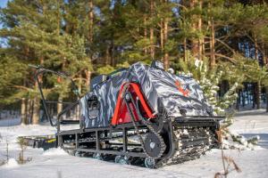 Мотобуксировщик БТС "ХИТ" LIFAN 500/15 БЕЗ эл/зап (3А/60Вт) 1450мм Катковая подвеска фото 4