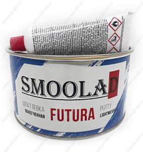 Шпатлевка "SMOOLAD BLACK" FUTURA (легкая) голубая 1л (Турция)