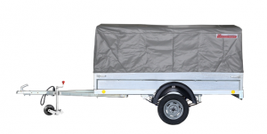 Прицеп автомобильный 821305 "Крепыш 2,5" (2500х1260) тент 0,95 оцинкованный