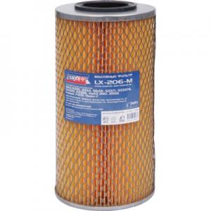 Фильтр масляный МАЗ (840-1012038-12, 7405-1012040) "LUXE" LX-206-M (тонк. очистки)