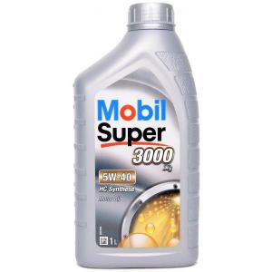 Масло моторное MOBIL SUPER 3000 X1 5W40 синтетика 1л.
