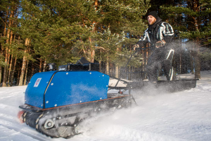 Мотобуксировщик БТС "СТАНДАРТ" LONCIN 500/15 БЕЗ эл/зап (5А/60Вт) 1450мм фото 2