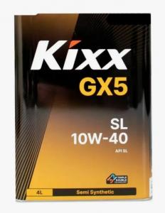 Масло моторное GS-OIL KIXX GX5 SL (G) 10W40 п/с 4л фото 1