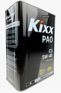 Масло моторное GS-OIL KIXX PAO 5W40 C3 синтетика 4л