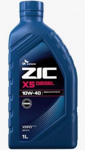 Масло моторное ZIC X5 Diesel 10W40 1л.